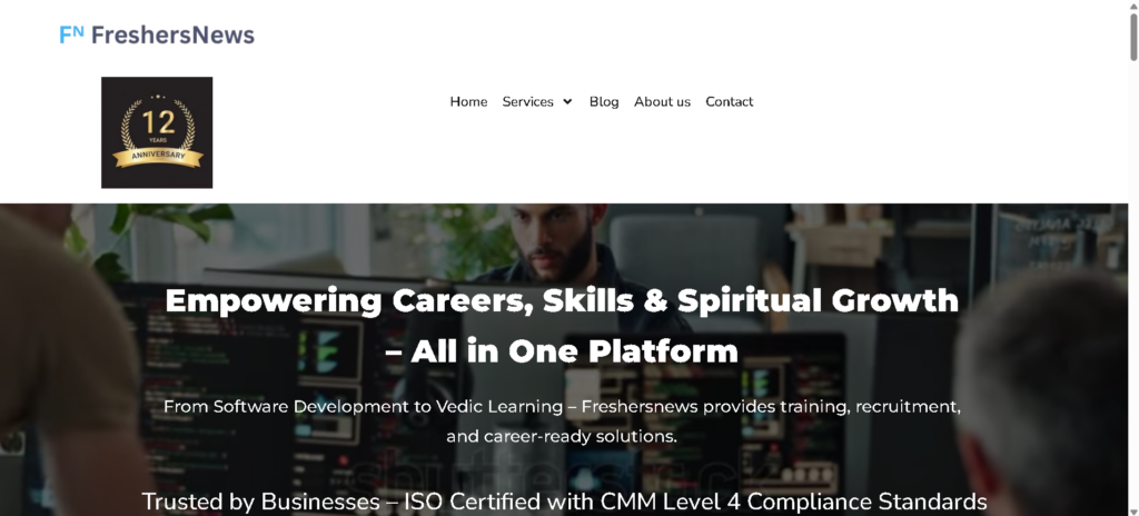 Freshersnews Software Company India