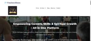 Freshersnews Software Company India